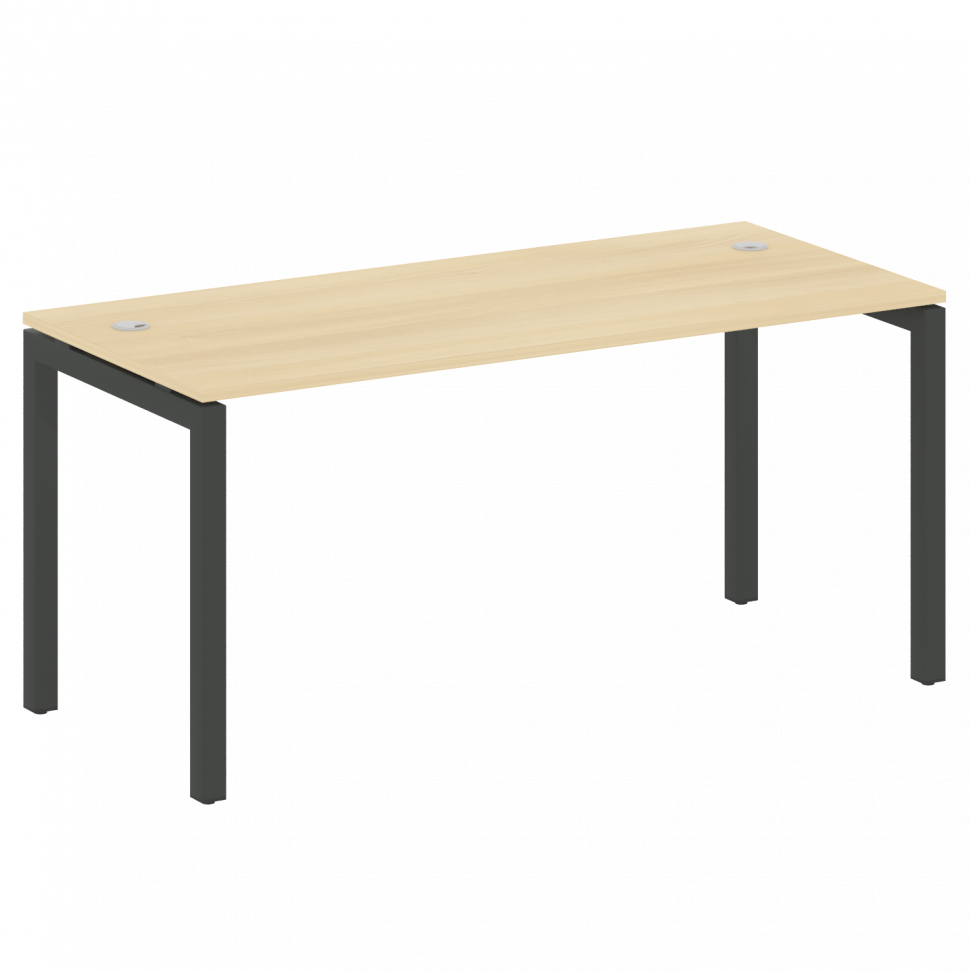 Metal System Quattro Стол письменный на П-образном м/к 50БП.СП-4 Акация Лорка/Металл Антрацит 1600*7 Metal System Quattro Стол письменный на П-образном м/к 50БП.СП-4 Акация Лорка/Металл Антрацит 1600*7
