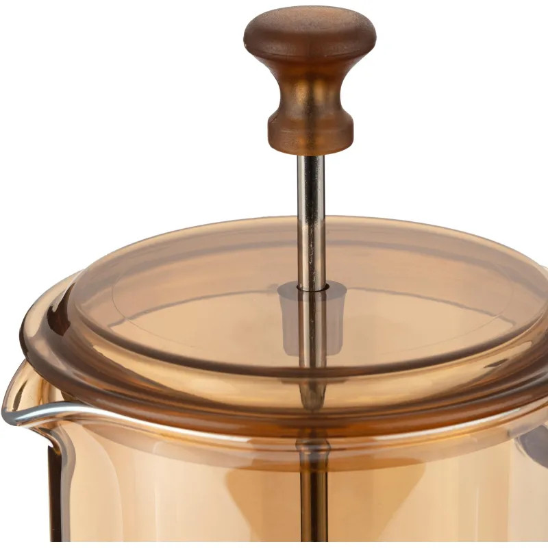 Френч-пресс 600мл. Гоуджекит АБС-пластик, боросиликат. стекл с покр,нерж ст