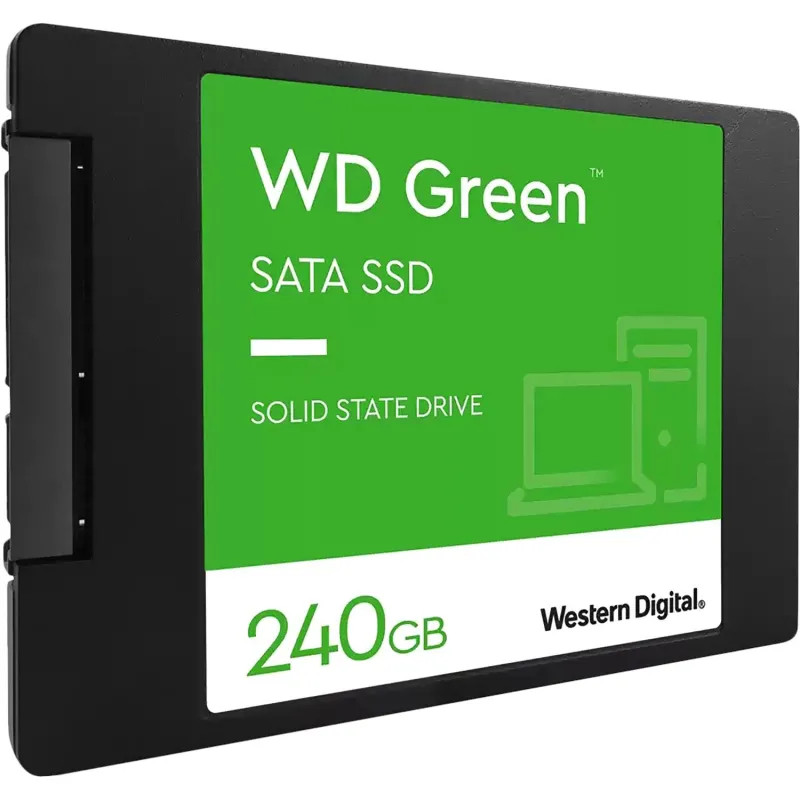 SSD накопитель WD GREEN 240Gb SATA 2,5' (WDS240G3G0A)
