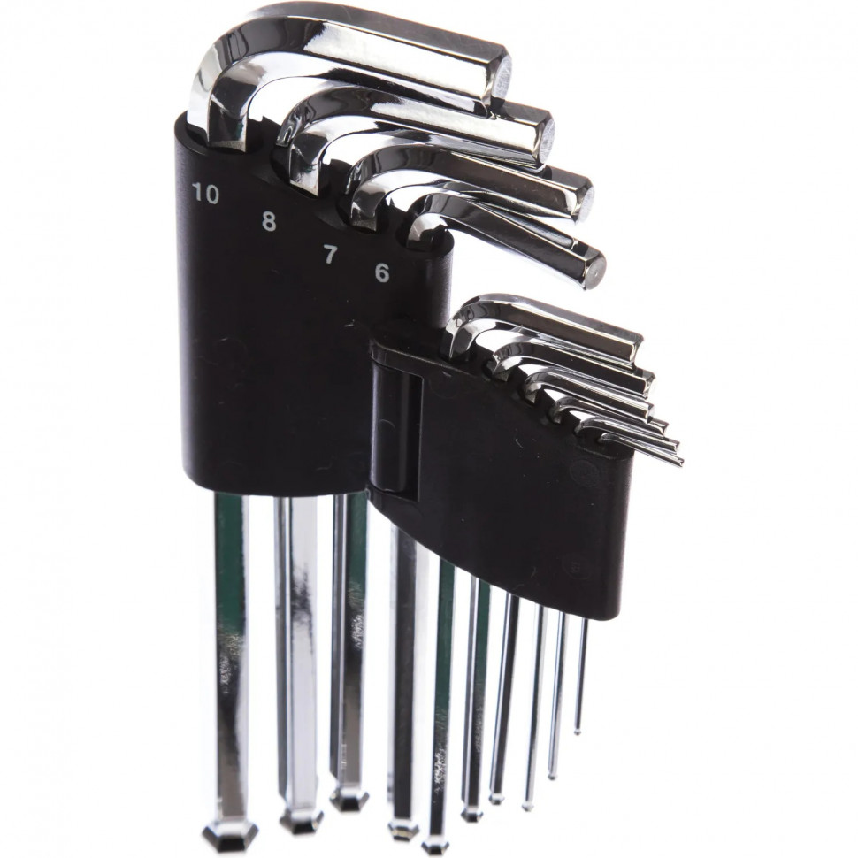 Набор ключей торцевых шестигранных с шаром H1.5-H10, 10 предм. 952310