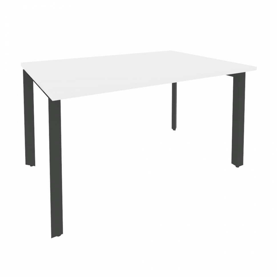 Onix Стол переговорный O.MP-PRG-1.3 Белый Бриллиант/Металл Антрацит 1380*980*750 Onix Стол переговорный O.MP-PRG-1.3 Белый Бриллиант/Металл Антрацит 1380*980*750
