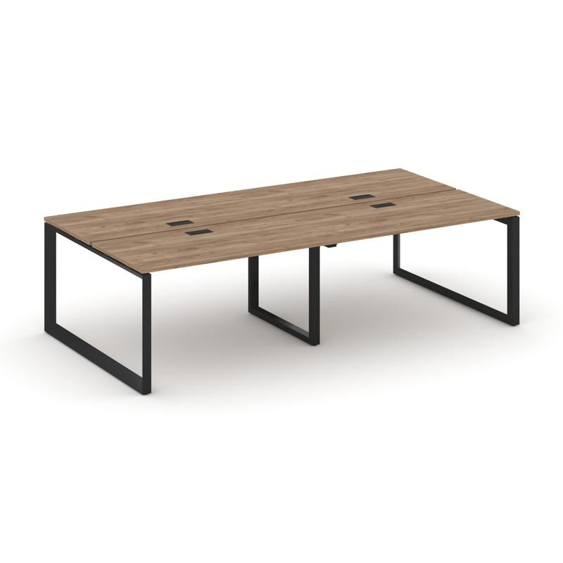 Style Project Рабочая станция двухсторонняя SN-59O.DRS-032 Дуб Табак/Металл Черный/Черный Заглушка 2