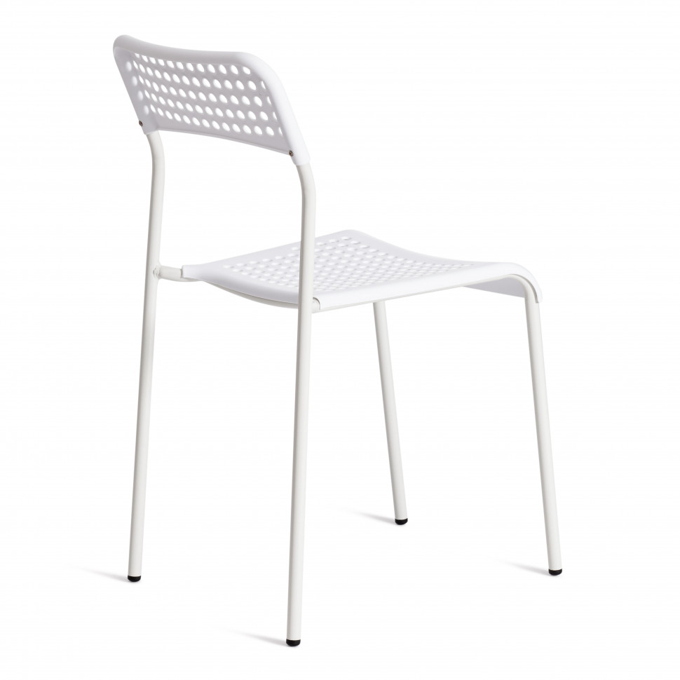 Стул ADDE (mod. C-049) металл/пластик, 39 х 49 х 78 см, White (белый)
