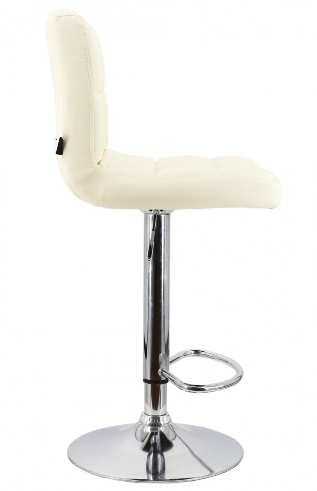 Стул барный Everprof Asti (Асти) Экокожа Кремовый
