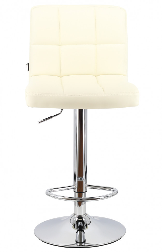 Стул барный Everprof Asti (Асти) Экокожа Кремовый