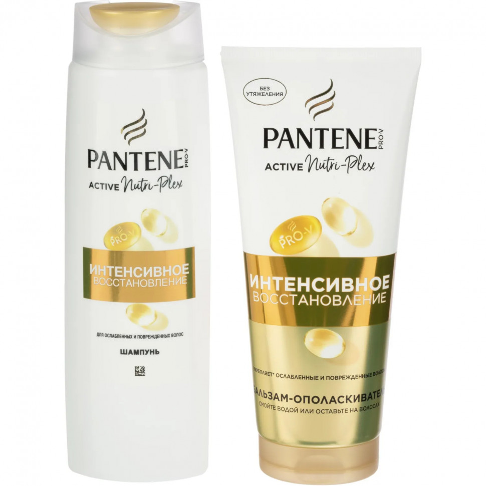 Подарочный набор PANTENE ProV Интенсив. восстан. Шамп 250мл+Бал-опол 180мл