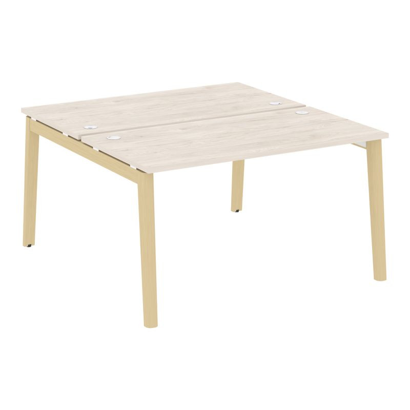 Onix Wood Рабочая станция OW.D.RS-2.3.7 Денвер Светлый/Дуб Светлый/Металл Белый 1380*1475*750