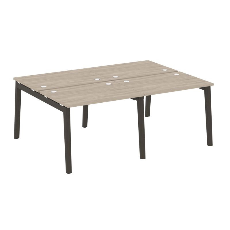 Onix Wood Рабочая станция OW.D.RS-4.1.7 Дуб Аттик/Дуб Темный/Металл Антрацит 1960*1475*750