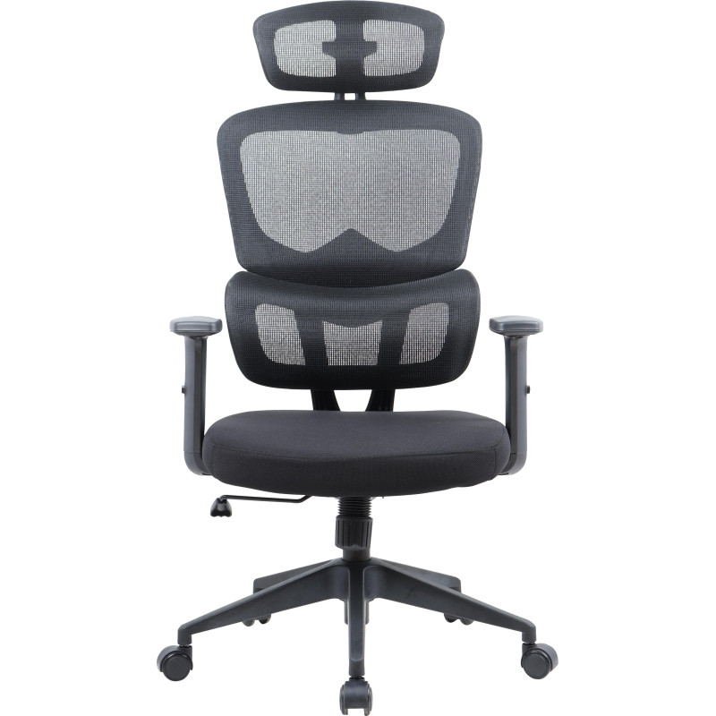 Кресло BN_SH_EChair-646 TC сетка/ткань черный