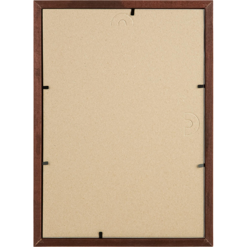 Рамка А4(21х30) темный деревянный багет, настенная