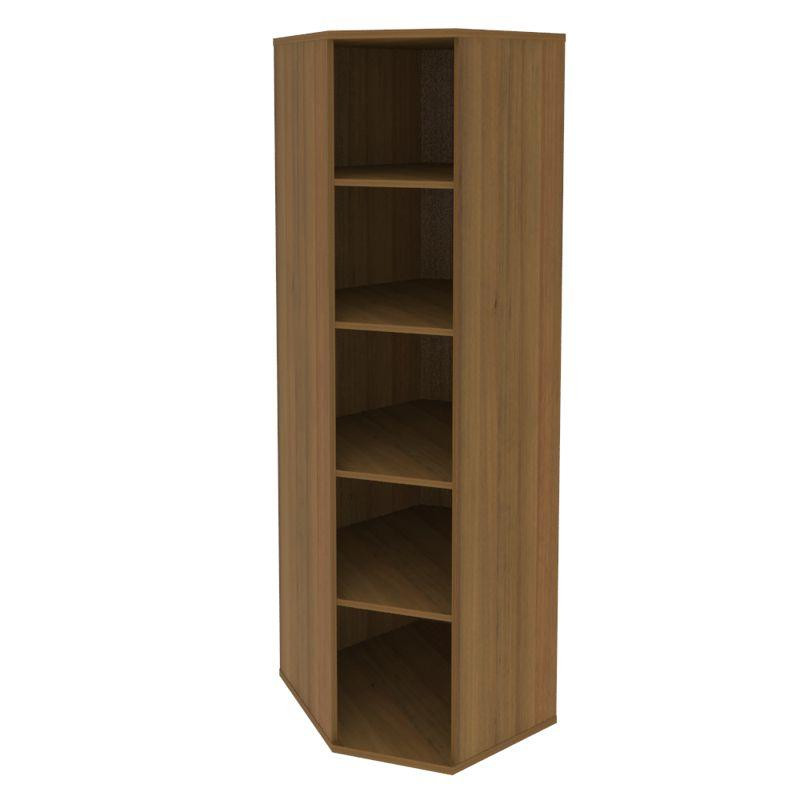 Riva Стеллаж уголовой с дверью А.СТ-1.10 Орех Гварнери 600*600*1975 Riva Стеллаж уголовой с дверью А.СТ-1.10 Орех Гварнери 600*600*1975