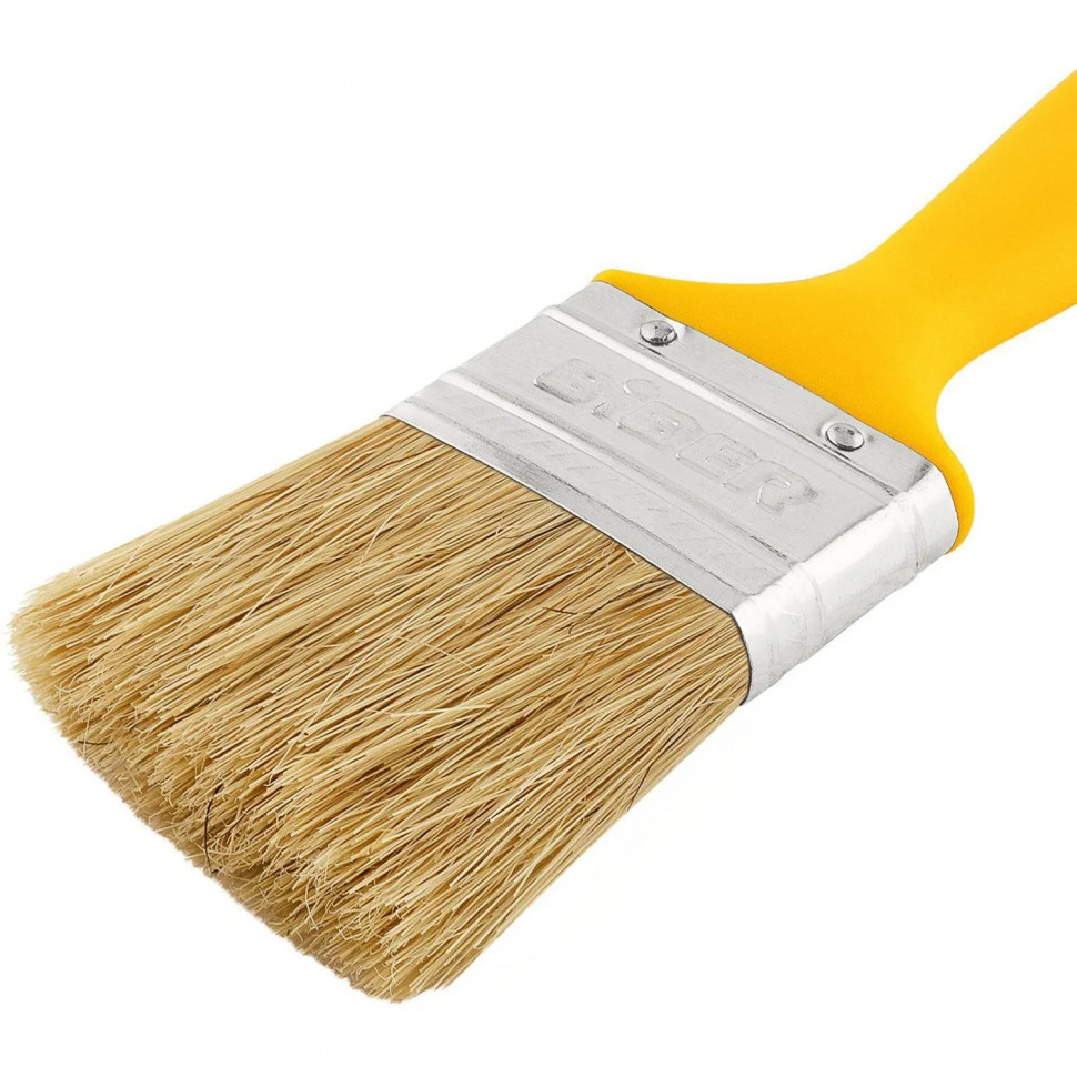 Кисть флейцевая БИБЕР 31253 Эконом натуральная щетина, 50мм СПб