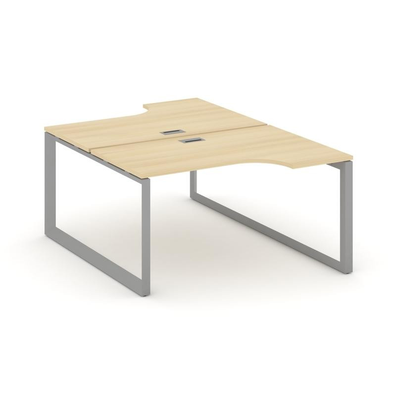 Style Project Рабочая станция эргономичная SN-59O.DRPA-002 Акация Лорка/Металл Серый/Серебро Заглушк