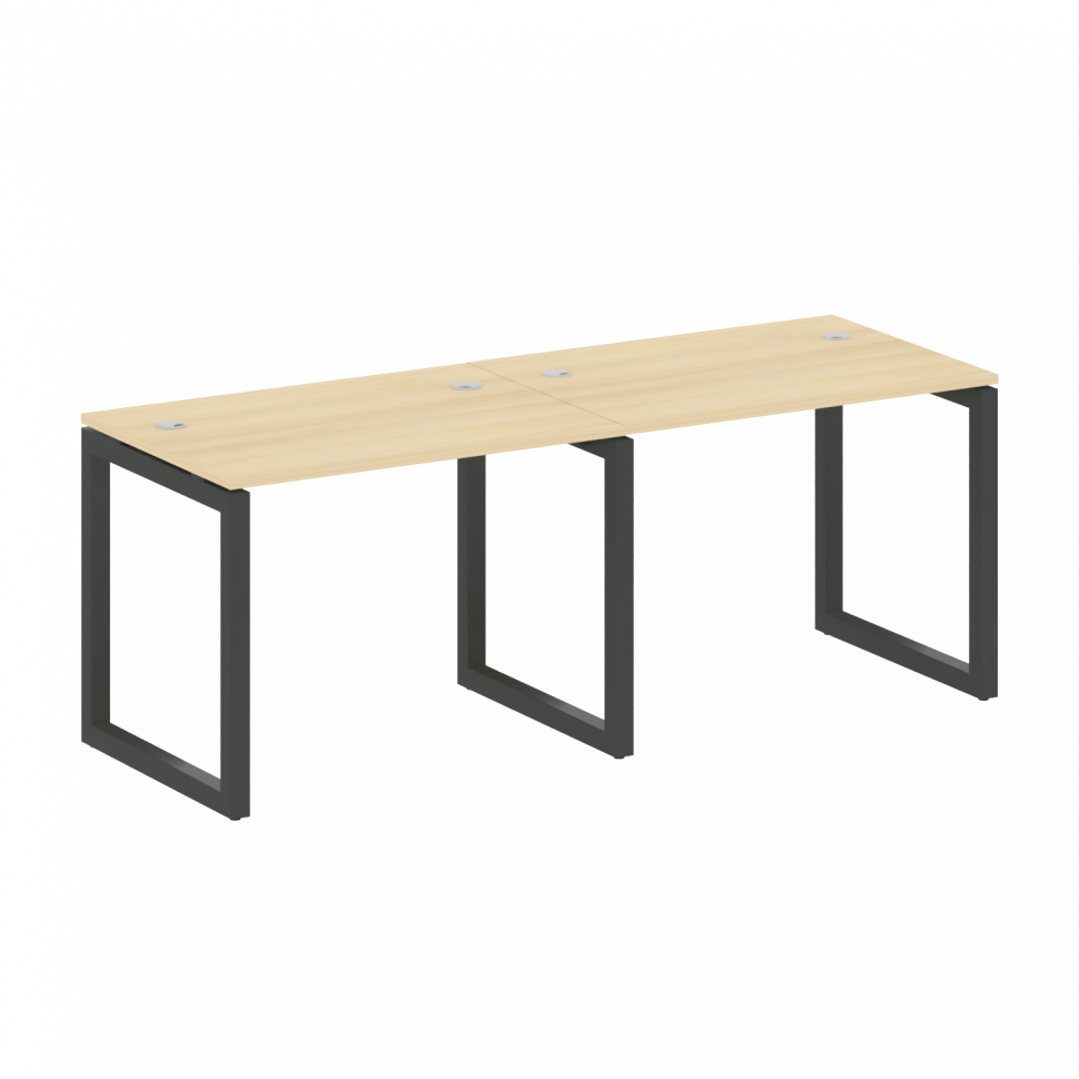 Metal System Quattro Рабочая станция на 2 места на О-образном м/к 50БО.СМ-2.1 Акация Лорка/Металл Ан Metal System Quattro Рабочая станция на 2 места на О-образном м/к 50БО.СМ-2.1 Акация Лорка/Металл Ан