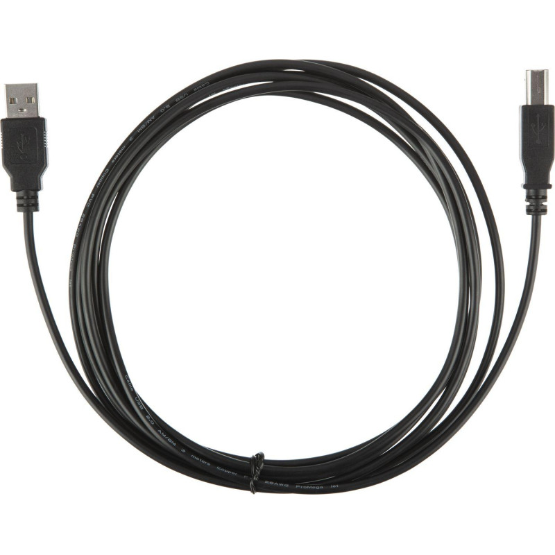 Кабель ProMega USB 2.0 AM/BM, 3м, чер (OAVDC002)