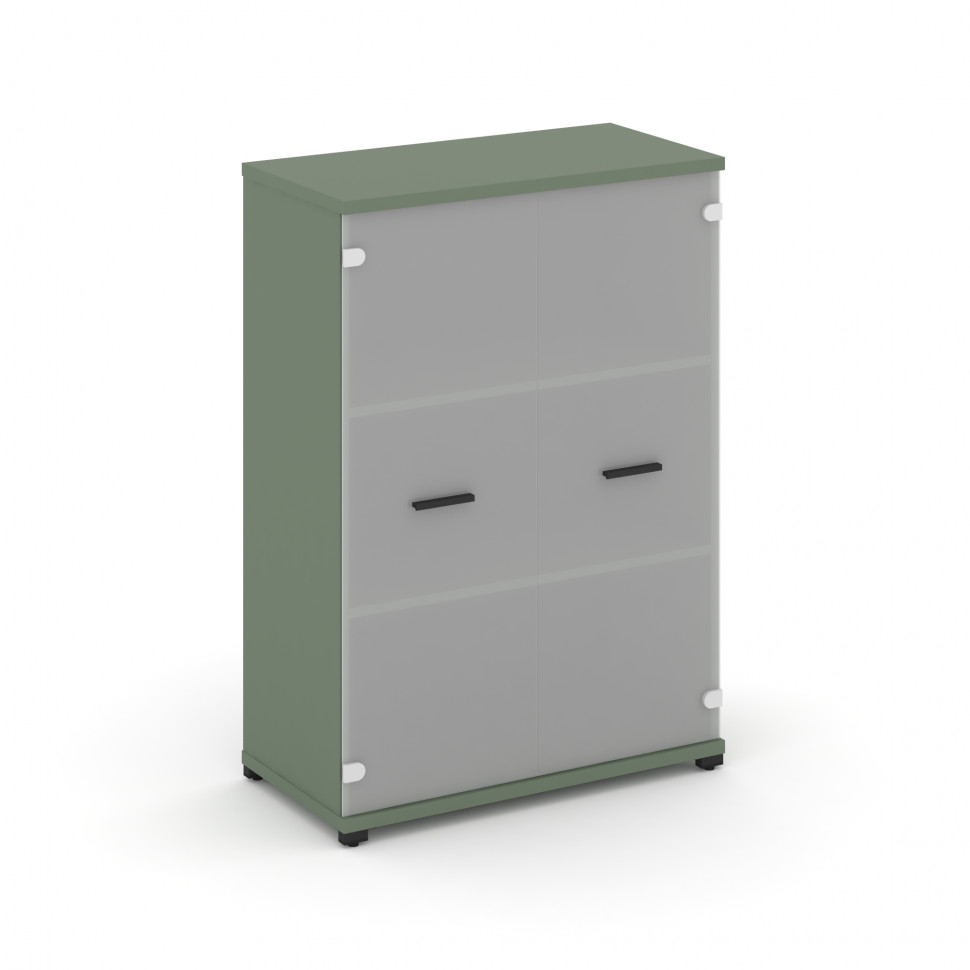 Concept Шкаф 1 широкая секция, 3 ниши CN.STS.E-316 SM B Кобо/Металл Черный/Сатин 836*420*1186