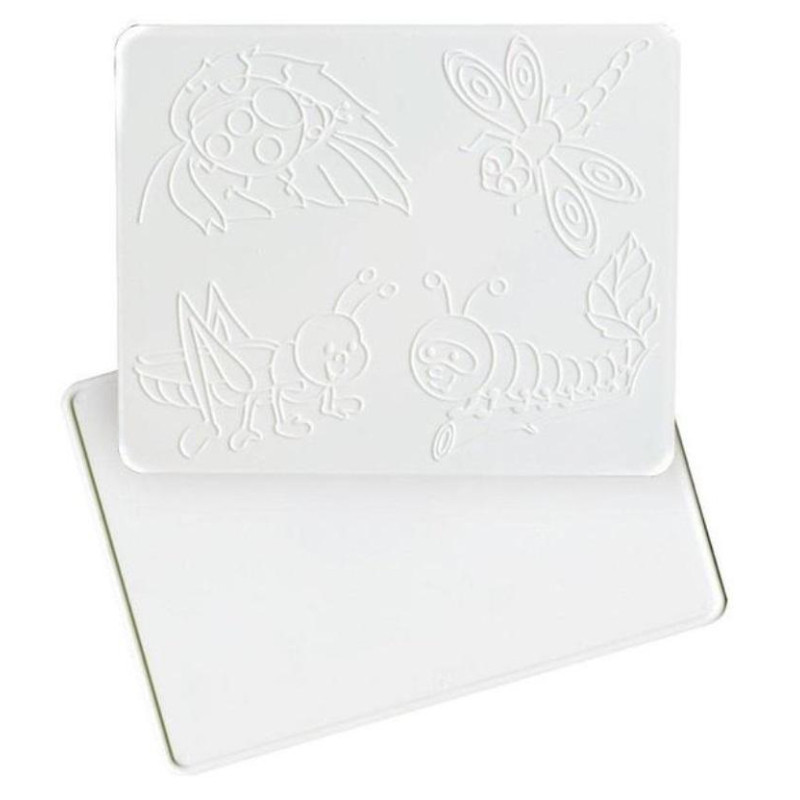 Доска для лепки 1,А5,с рельефным трафаретом