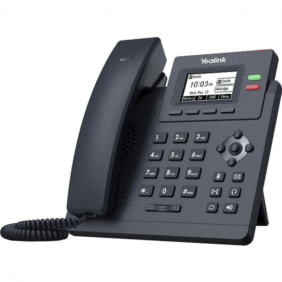 IP-телефон Yealink SIP-T31G, 2 акк., PoE, GigE, БП