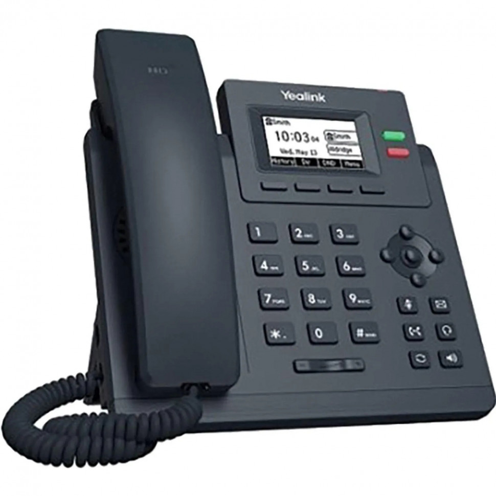 IP-телефон Yealink SIP-T31G, 2 акк., PoE, GigE, БП