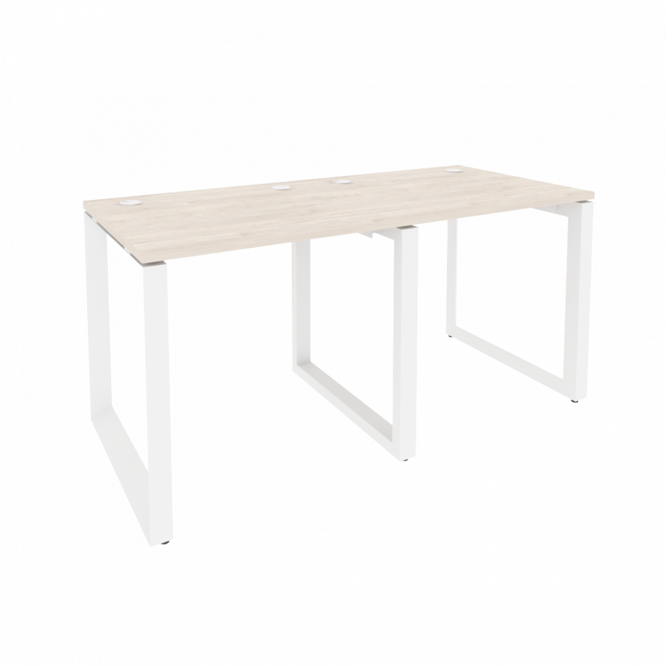 Onix Рабочая станция на О-образном м/к O.MO-RS-2.0.7 Денвер Светлый/Металл Белый 1560*720*750 Onix Рабочая станция на О-образном м/к O.MO-RS-2.0.7 Денвер Светлый/Металл Белый 1560*720*750