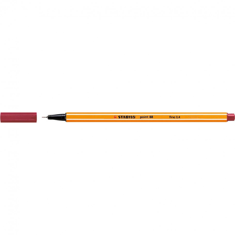 Линер STABILO Point 88/50 темно-красный Германия