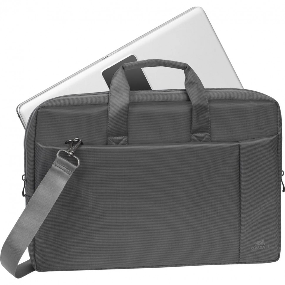 Сумка для ноутбука RIVACASE 8251 grey 17/6 Сумка для ноутбука RIVACASE 8251 grey 17/6
