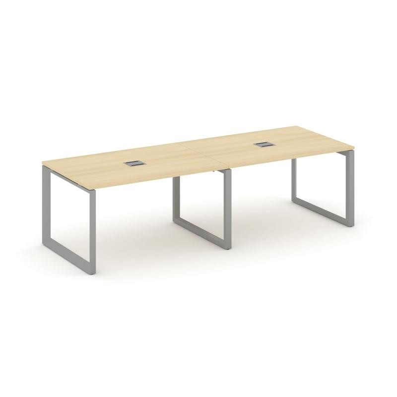 Style Project Стол переговорный SN-59O.SPRG-014 Акация Лорка/Металл Серый 3160*980*750