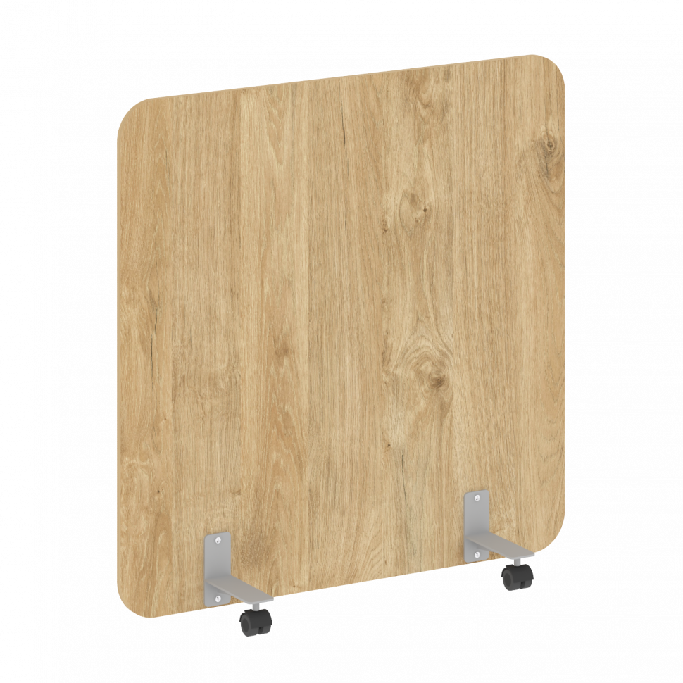 R-line Перегородка на металлических опорах, на роликах DP.R-120-120 Тиквуд Светлый/Металл Серый 1200