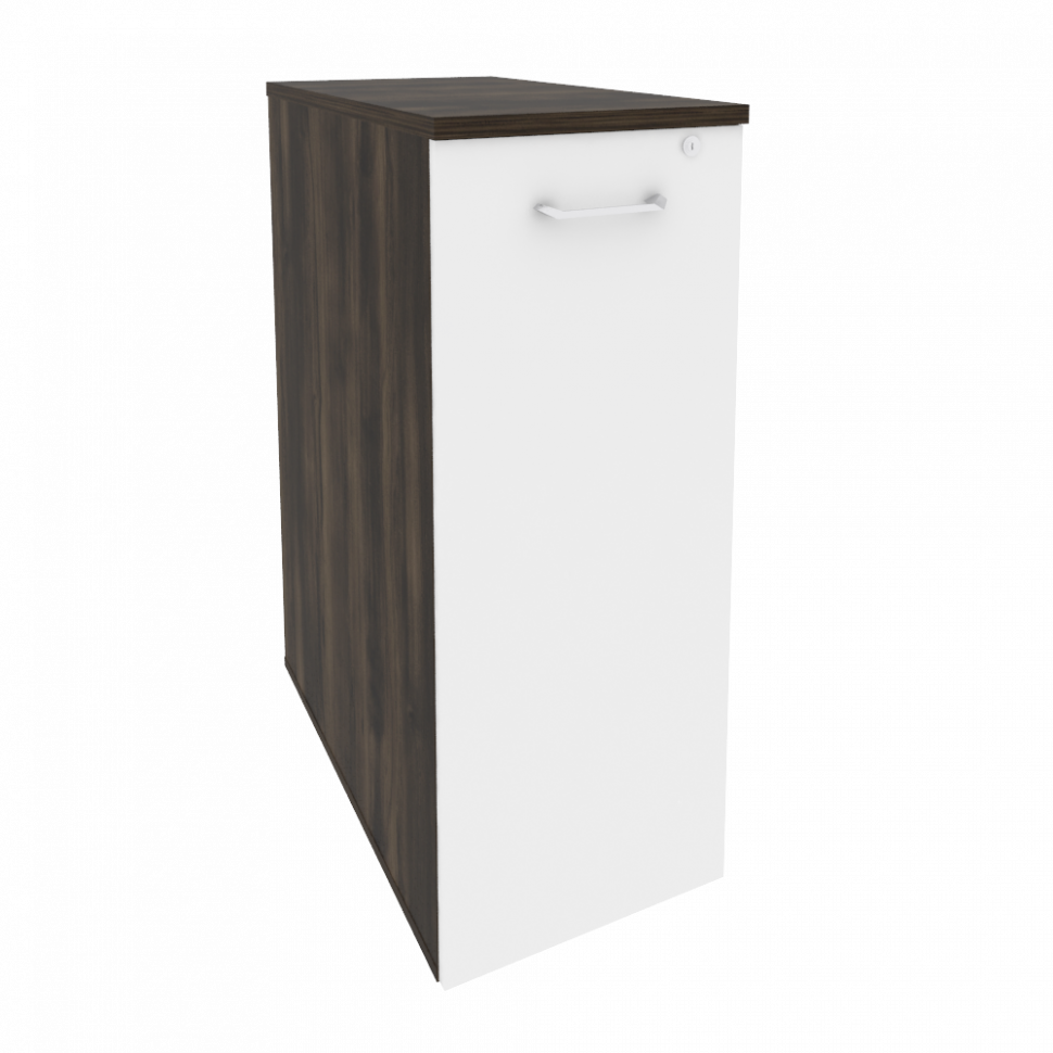 Onix Тумба высокая выдвижная приставная/опорная O.VTPO-8 Дуб Мали/Белый Бриллиант 432*800*1120