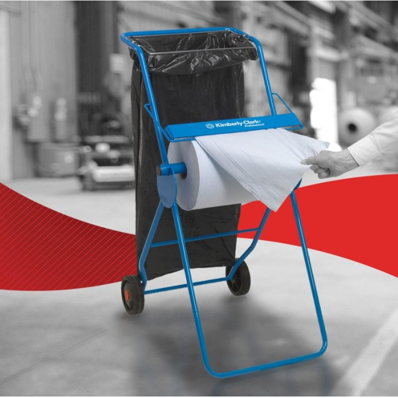 Бумага протирочная WYPALLxL20Extra2plyBlu38,5х32,5см гол.7301