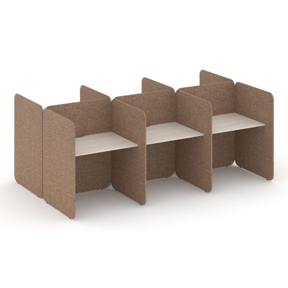 Call center Комплект №8 KC.K-008 Денвер Светлый/Romeo 03 2412*1800*1200