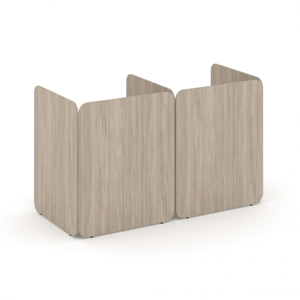 Bell Комплект №2 KCB.K-002 Серый/Дуб Аттик 1614*909*1200