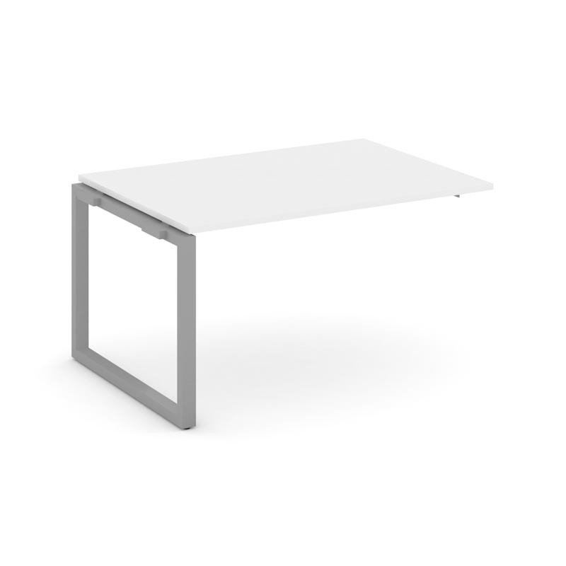 Style Project Проходной наб. элем. перег. стола SN-59O.NSPRG-003.3 Белый/Металл Серый 1380*980*750