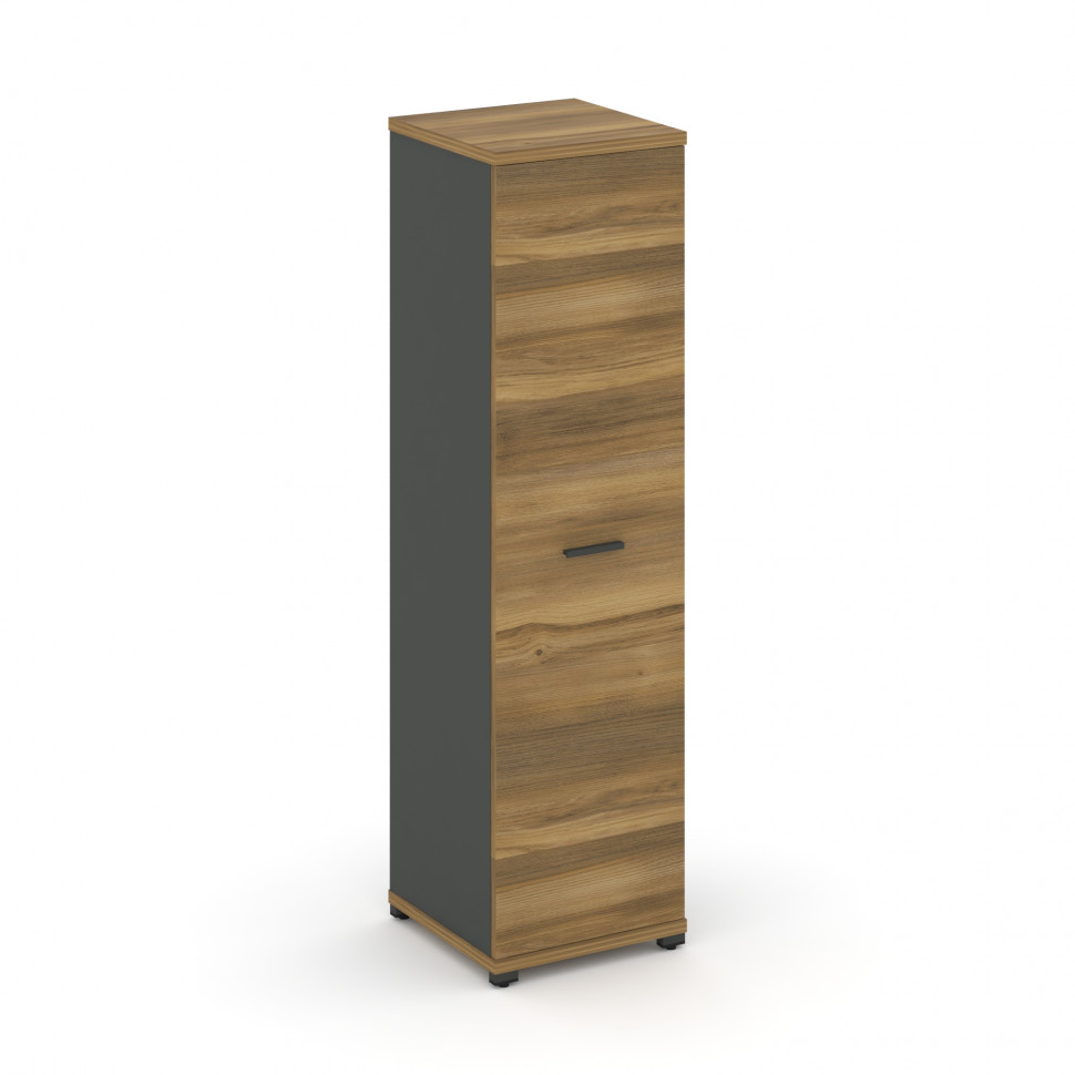 Concept Шкаф 1 узкая секция, 4 ниши CN.STU-416 A Сандал Янтарный/Антрацит/Металл Антрацит 420*420*15