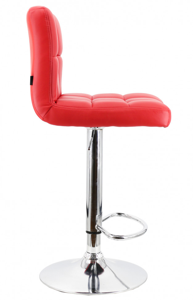Стул барный Everprof Asti (Асти) Экокожа Красный