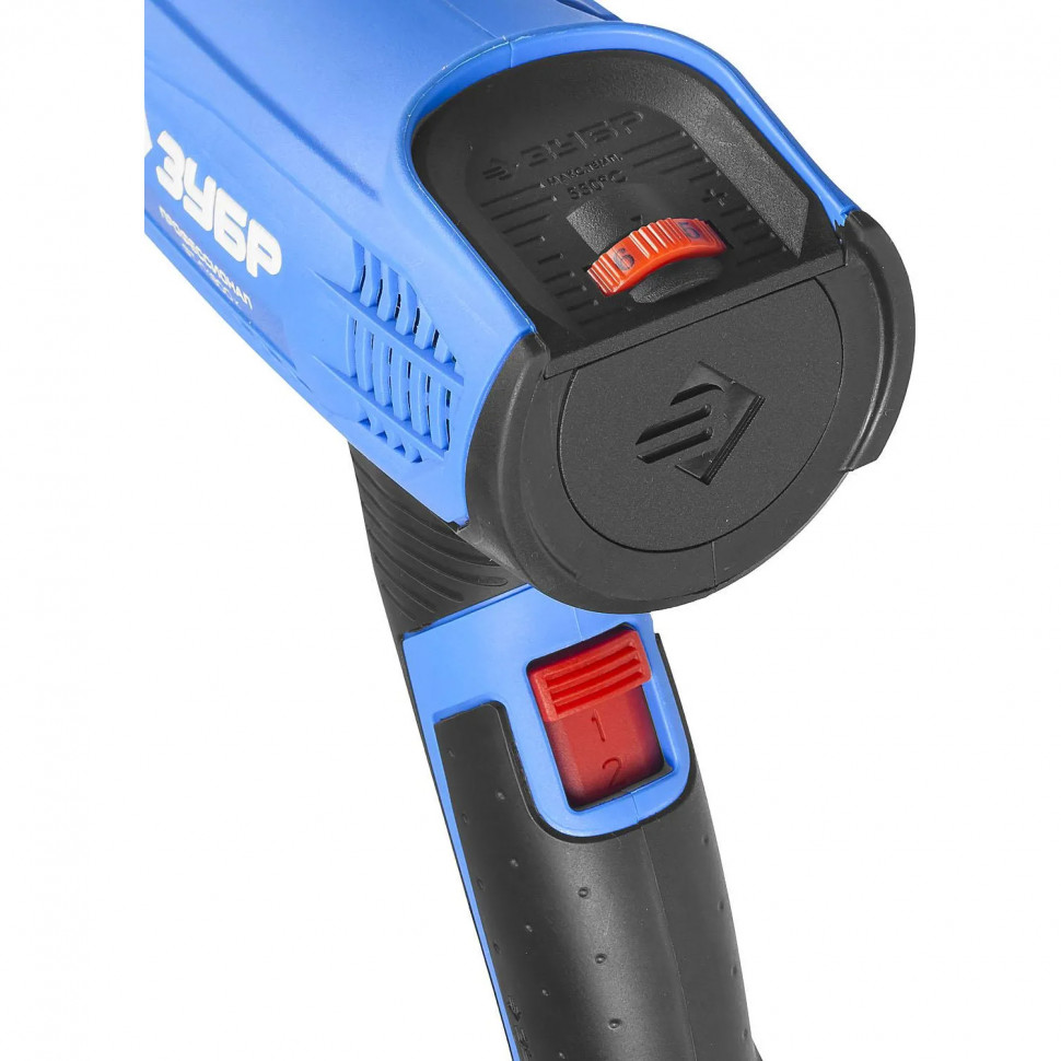 Фен технический  ЗУБР Профессионал ФТ-П1800, керам. изолятор, 1800 Вт