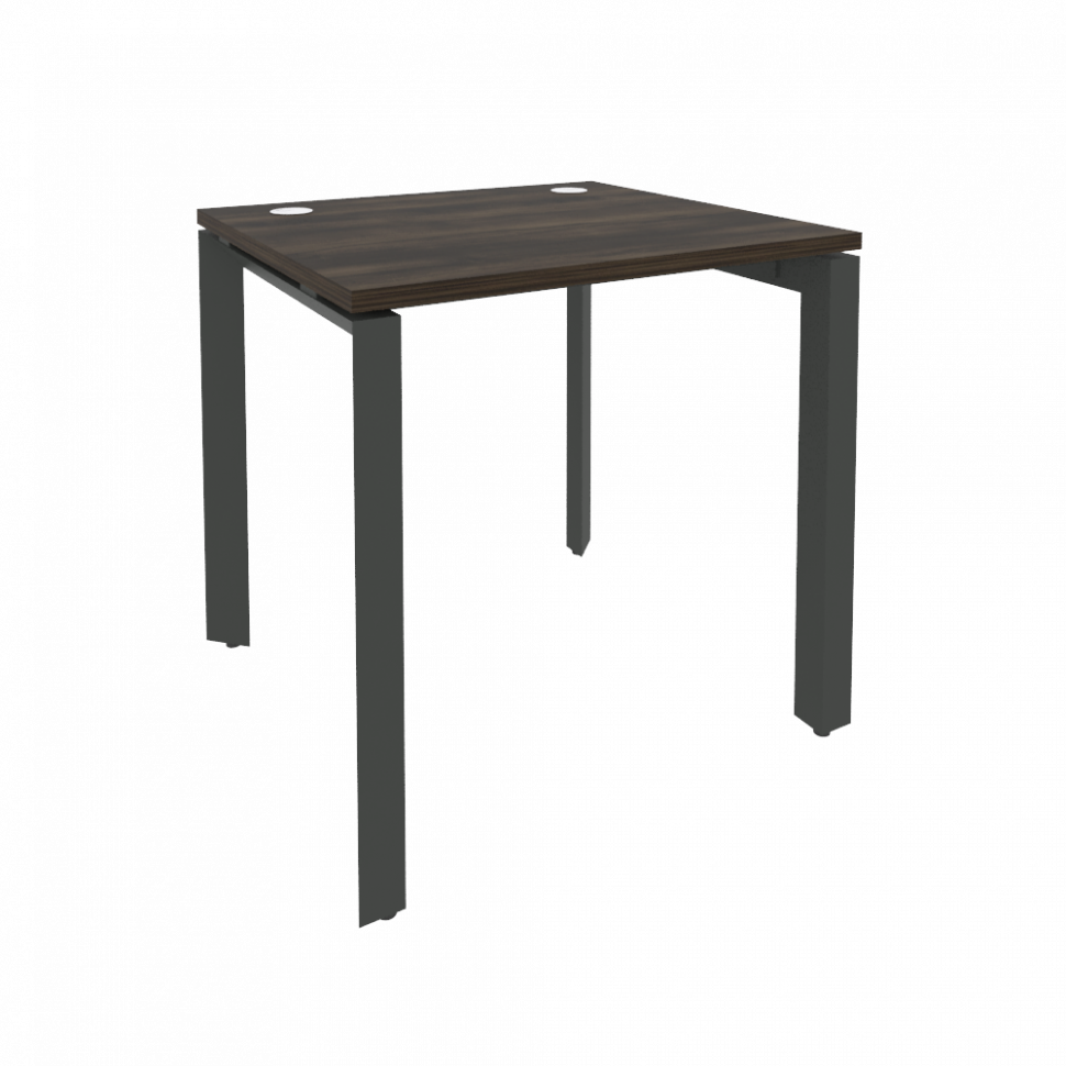 Onix Стол рабочий на П-образном м/к O.MP-SP-0.7 Дуб Мали/Металл Антрацит 780*720*750