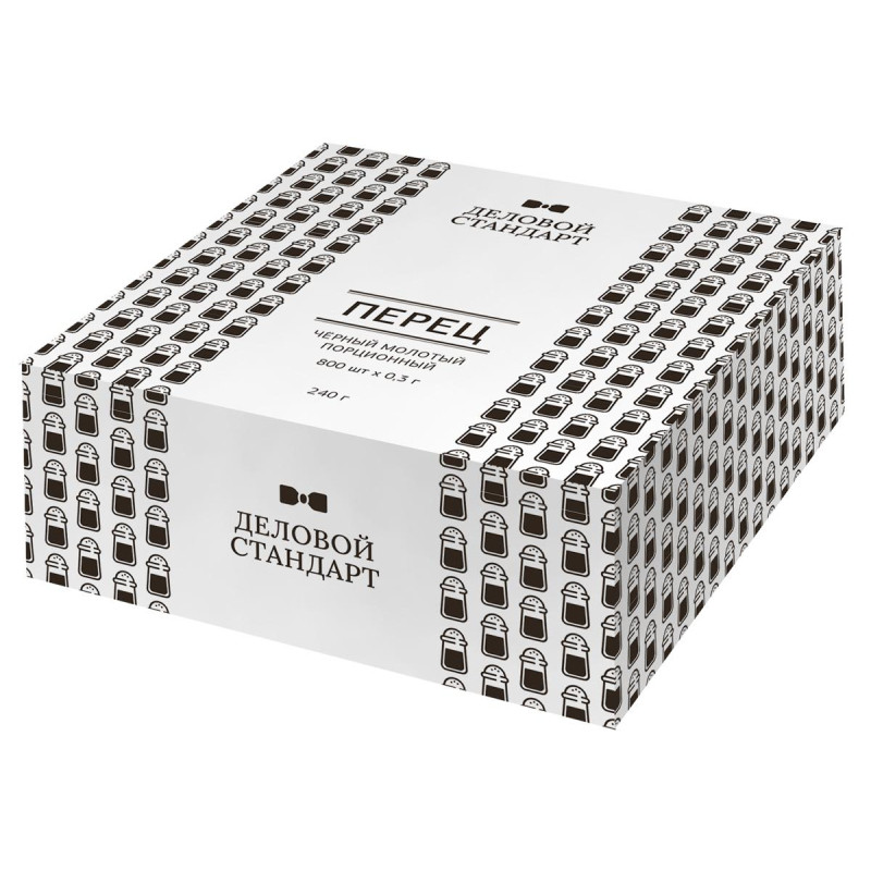 Перец порционный Деловой стандар в стиках по 0,3 г (800шт/уп)(уп с печатью)