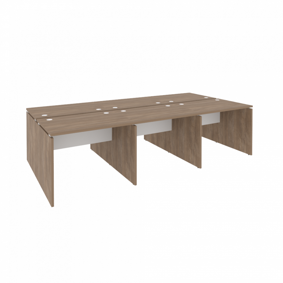 Onix Рабочая станция O.D.RS-6.1.7 Дуб Аризона/Белый Бриллиант 2940*1475*750 Onix Рабочая станция O.D.RS-6.1.7 Дуб Аризона/Белый Бриллиант 2940*1475*750