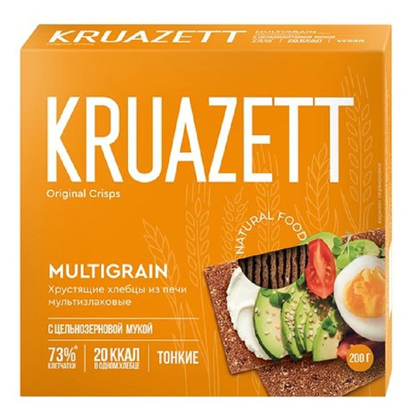 Хлебцы Круазетт мультизлаковые тонкие к/п 200г