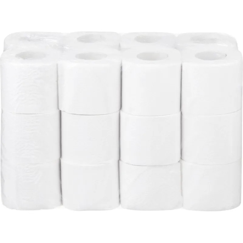 Бумага туалетная JOYeco 2сл натур бел вторич втул 25м 24рул/уп Казань/Спб