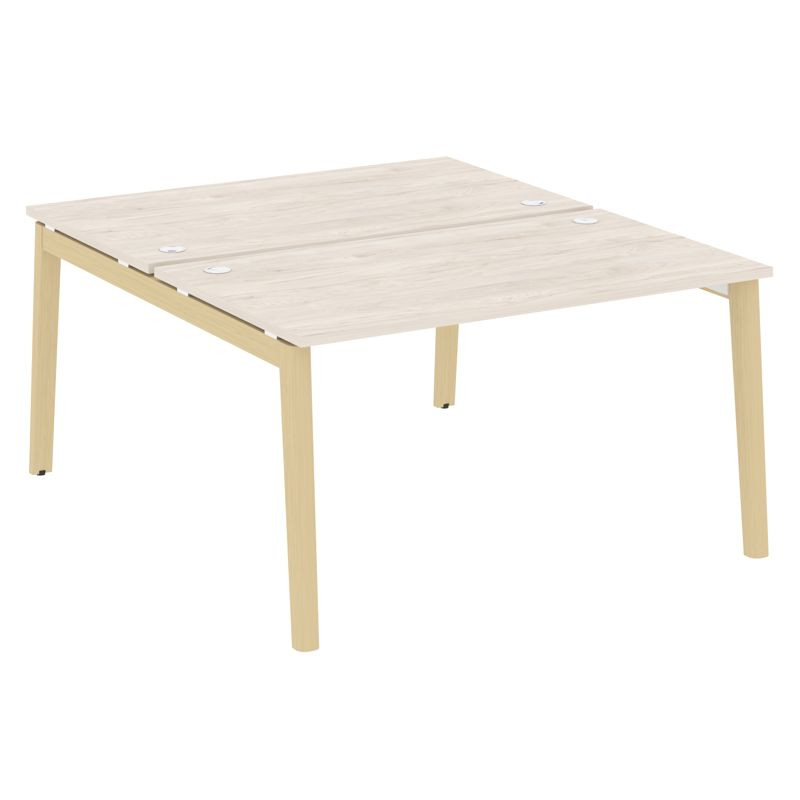 Onix Wood Рабочая станция OW.D.RS-2.3.8 Денвер Светлый/Дуб Светлый/Металл Белый 1380*1635*750