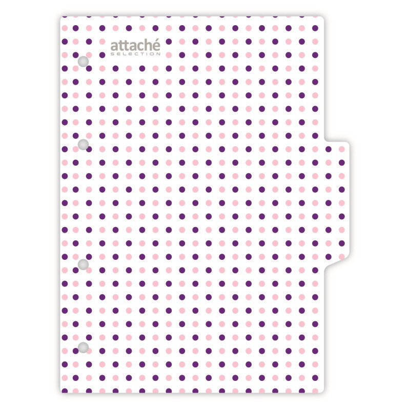 Разделитель листов пласт А5 Attache Selection Flower dreams, 3шт/уп, в асс