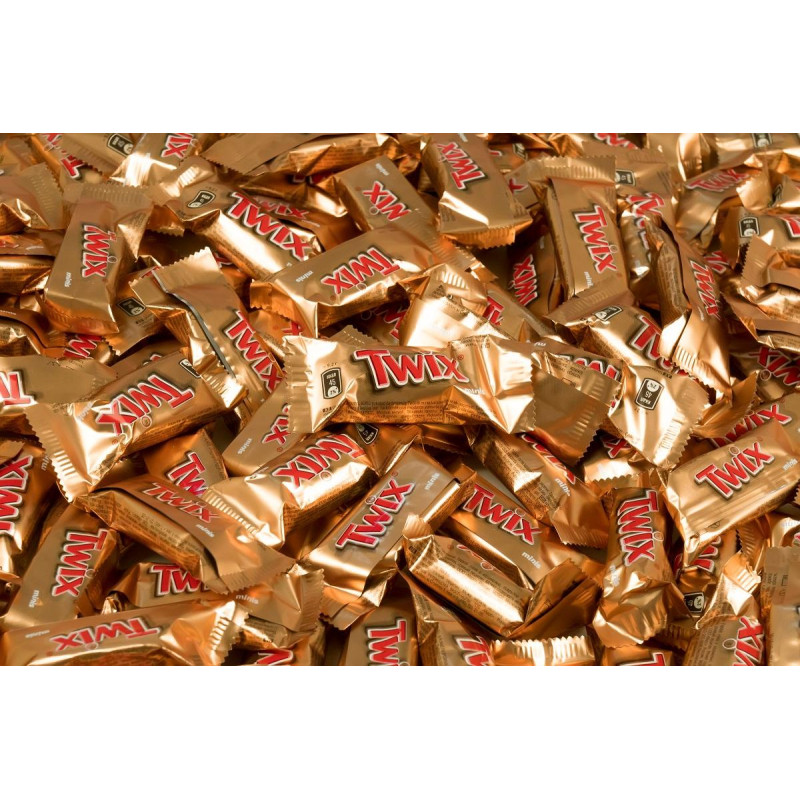 Шоколадный батончик Twix мини 184г