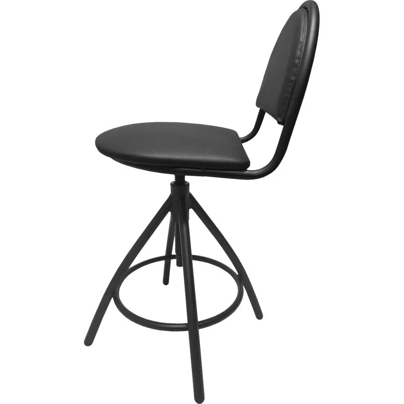 Стул лабораторный КО_EChair 232 PU (РС 61Т1/61) к/з черный, винт