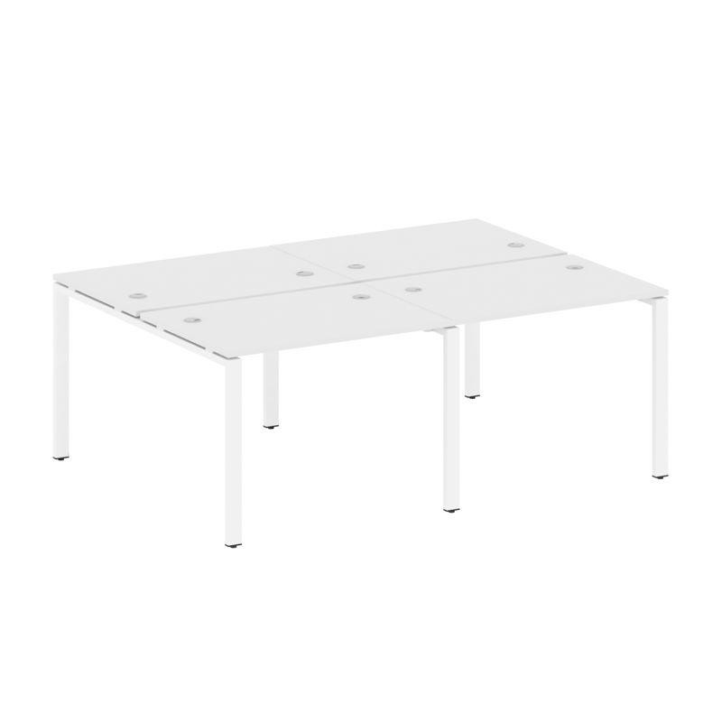 Metal System Рабочая станция на 4 места на П-образном м/к БП.СМ-4.1 Белый/Металл Белый 2000*1475*750 Metal System Рабочая станция на 4 места на П-образном м/к БП.СМ-4.1 Белый/Металл Белый 2000*1475*750