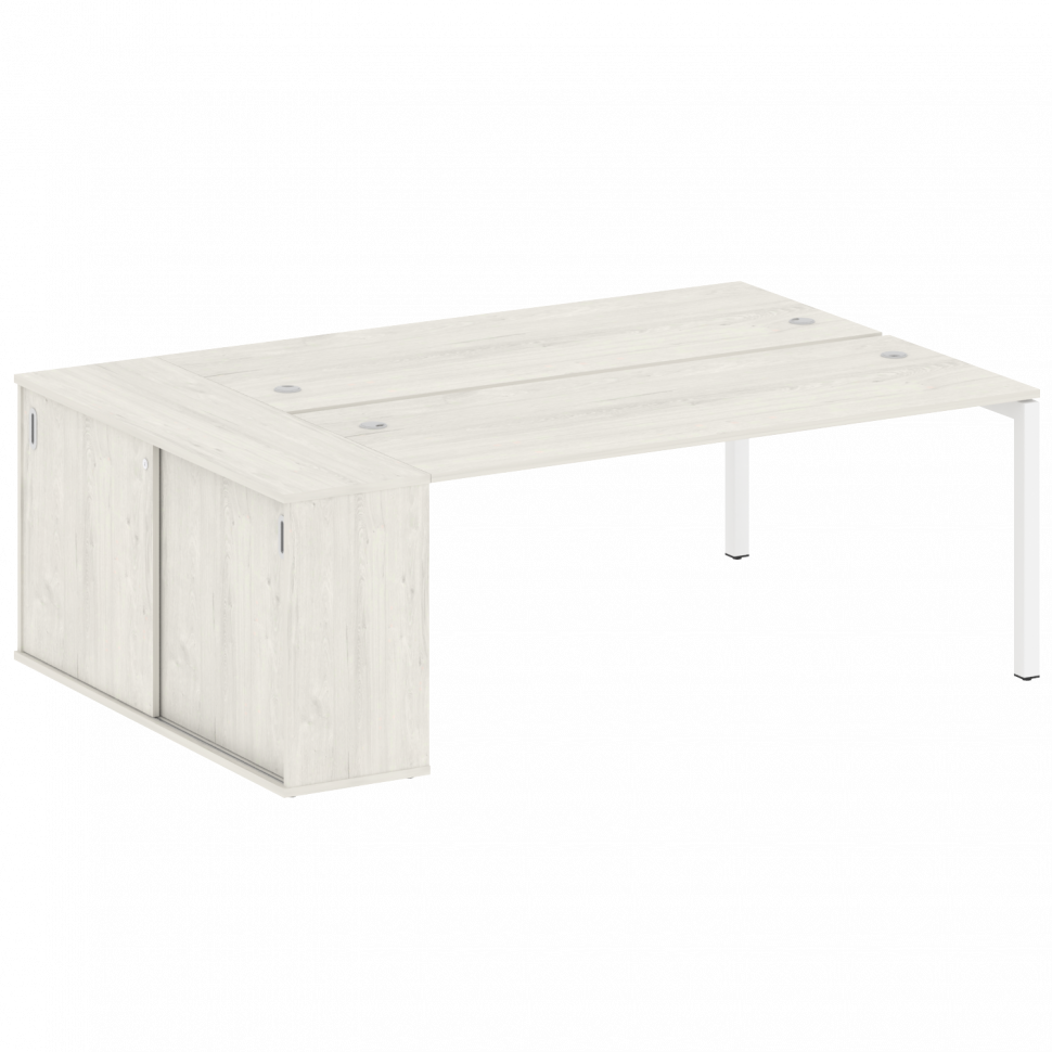 Metal System Quattro Рабочая станция с шкафом-купе на П-образном м/к 50БП.РС-СШК-1.5 Т Дуб Наварра/М Metal System Quattro Рабочая станция с шкафом-купе на П-образном м/к 50БП.РС-СШК-1.5 Т Дуб Наварра/М