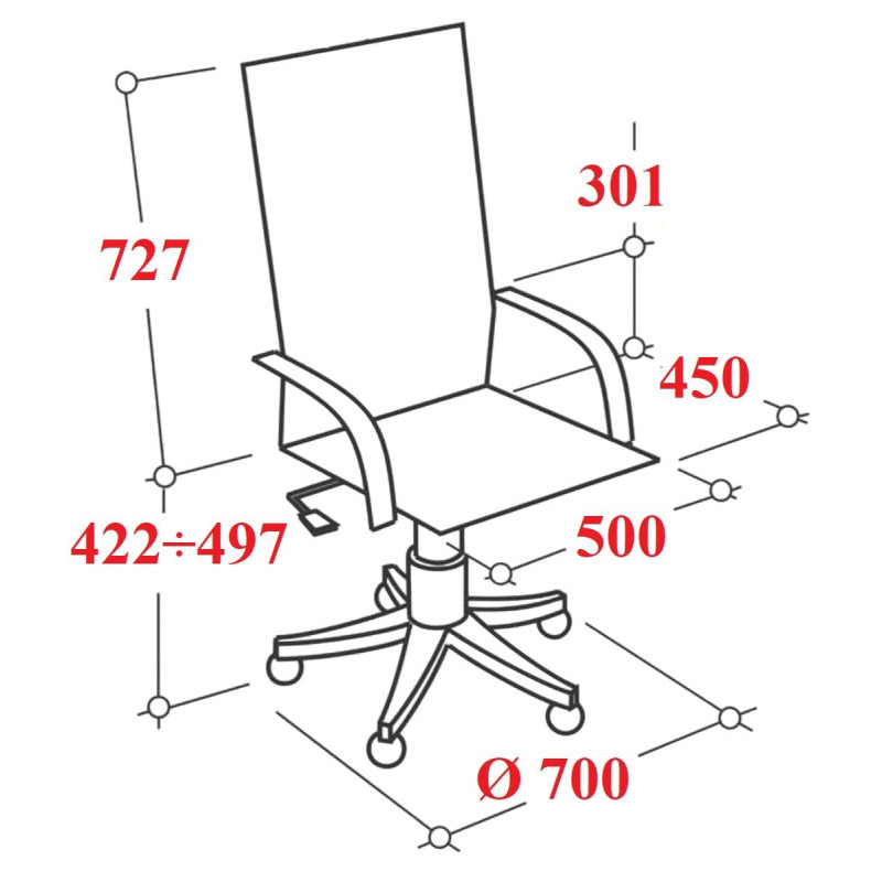 Кресло MT_Samurai S-3.051 MPES черный (312870091)
