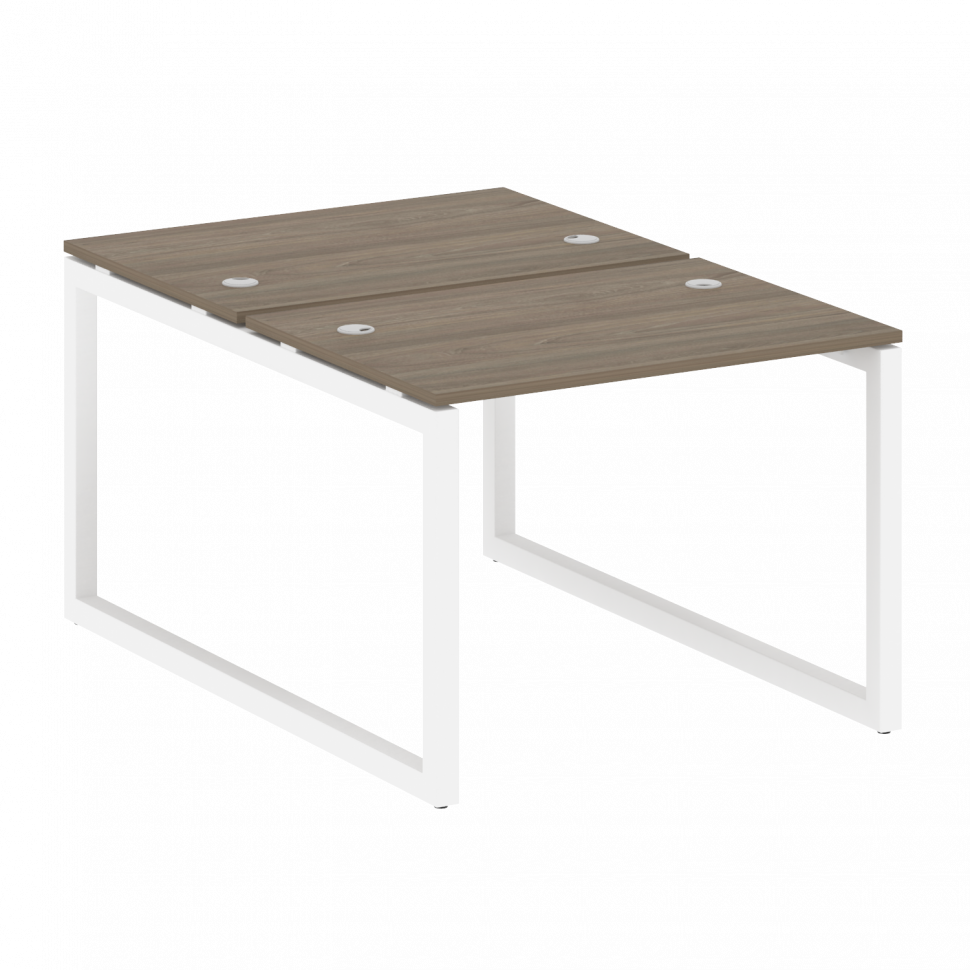 Metal System Quattro Рабочая станция на О-образном м/к 50БО.РАС-СП-2.1 Вяз Благородный/Металл Белый Metal System Quattro Рабочая станция на О-образном м/к 50БО.РАС-СП-2.1 Вяз Благородный/Металл Белый