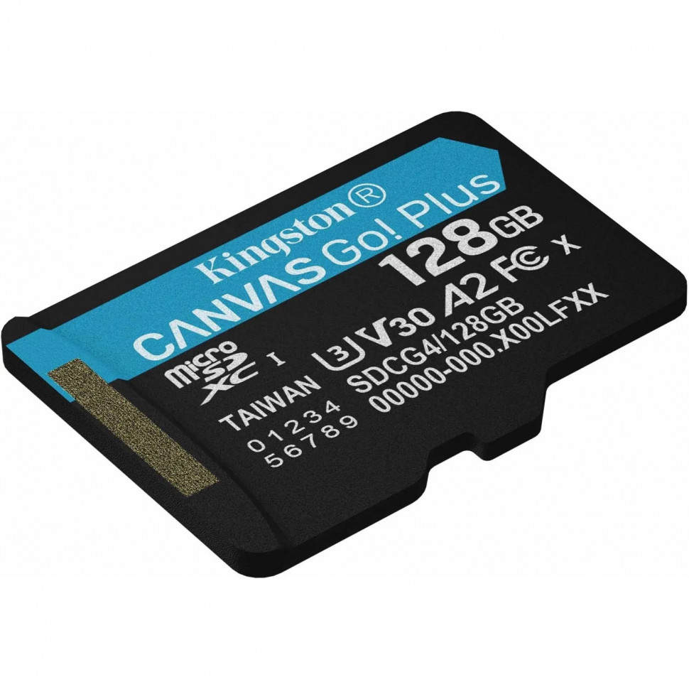 Карта памяти microSDXC Kingston 128G Go Plus G4 SDCG4/128GBSP Карта памяти microSDXC Kingston 128G Go Plus G4 SDCG4/128GBSP